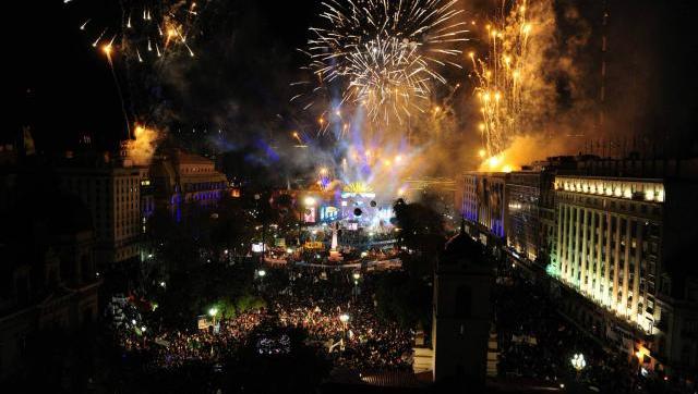 Las mejores fotos de la Fiesta Patria Popular en Plaza de Mayo