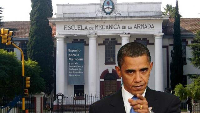 Obama visitará la ESMA y desató los repudios de los organismos