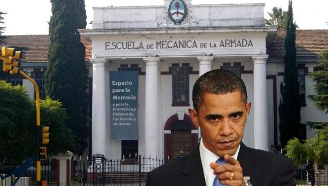 Obama visitará la ESMA y desató los repudios de los organismos Obama visitará la ESMA y desató los repudios de los organismos