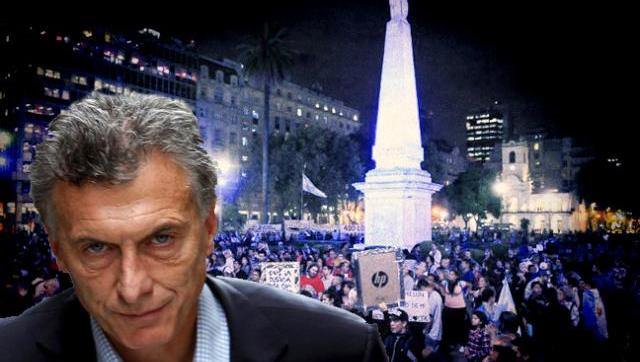 Importante marcha en varios puntos del país en contra de Macri