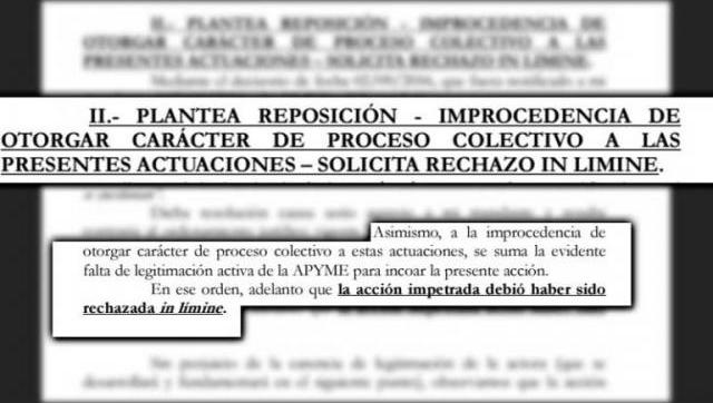 Avanza el único amparo contra el tarifazo de gas a las PyMEs