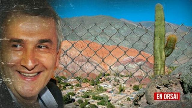 Un amigo de Gerardo Morales se apropió de una porción del Cerro de los Siete Colores