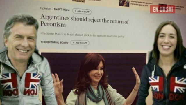 El diario inglÃ?©s mÃ?¡s importante les pidiÃ?³ a los argentinos que â??rechacen al peronismoâ?Â