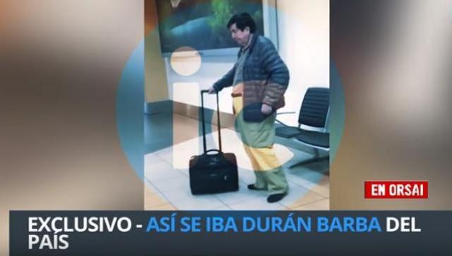Video: Durán Barba abandonó el paÃs tras la tremenda derrota