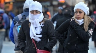 El fr&iacute;o lleg&oacute; para recibir al invierno con temperaturas bajo cero