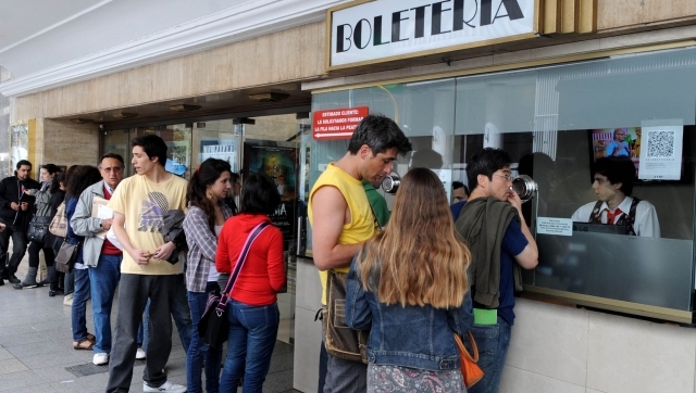 2,4 millones de personas fueron al cine en siete días