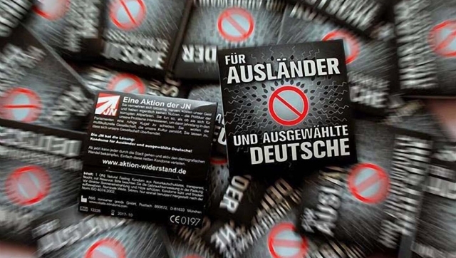 Los partidos alemanes continúan con su costumbre de repartir preservativos 