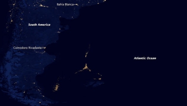 Argentina: Misterio de luces en el Atlántico 