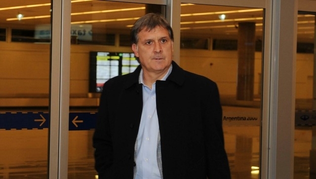 Martino desestimó el cruce de Messi y Faus