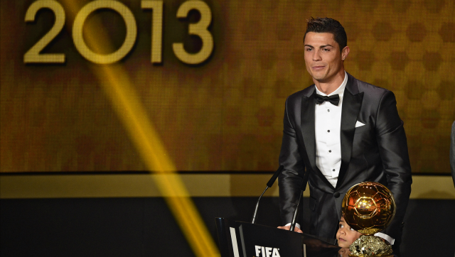 Cristiano Ronaldo ganó el Balón de Oro 2013