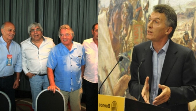 Rejunte: Moyano, Barrionuevo y Macri buscan acuerdos