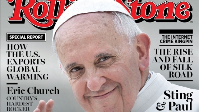 ¿Es la Rolling o Cabildo? El Papa en tapa de la revista rocker