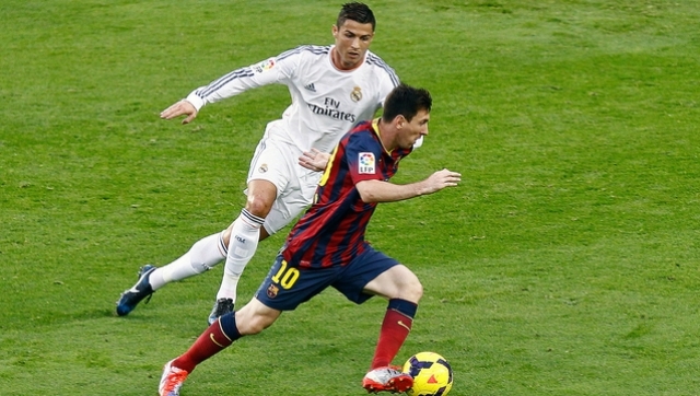 Messi jugó contra el Real Madrid y le ganó 4-3 de visitante