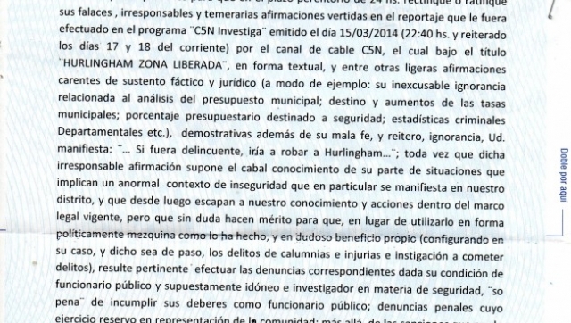 Intendente massista Acuña amenazó a edil por hablar