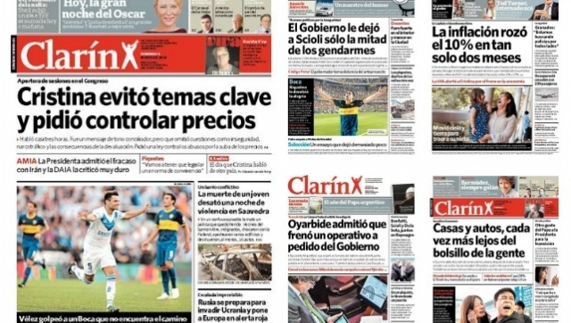 No sorprende: Clarín sigue siendo  