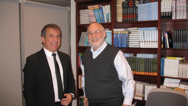 Urribarri se reunió con Stiglitz, el nobel progre de Economía 