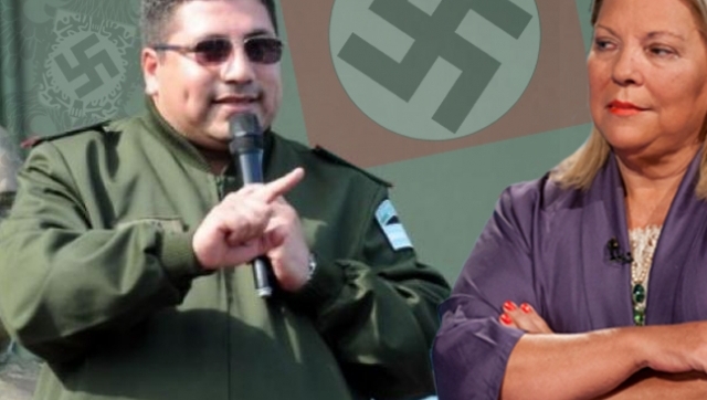 Raúl Maza: gendarme amotinado, neo-nazi y asesor de Carrió