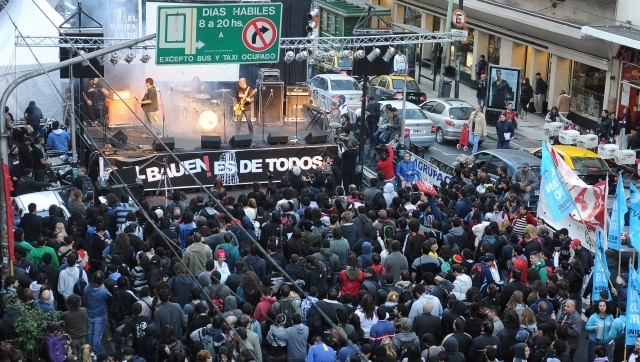 Festival abrazó la lucha de los trabajadores del Bauen