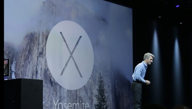 Craig Federighi presentó el Yosemite, nuevo sistema operativo para las Mac.
