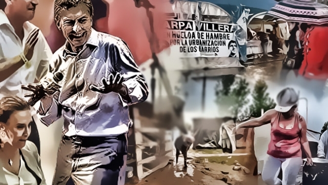 La carpa que evidencia la política de vivienda porteña de Macri 