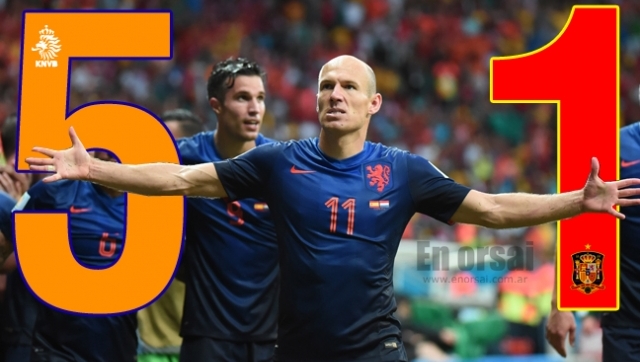 Batacazo Mundial: Holanda se cobró revancha de España