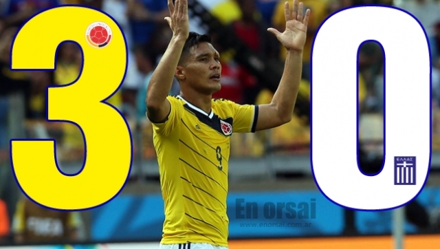 Colombia regresó al Mundial aplastando a Grecia