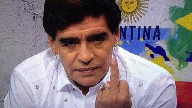 Maradona le contestó a Grondona y lo trató de chorro