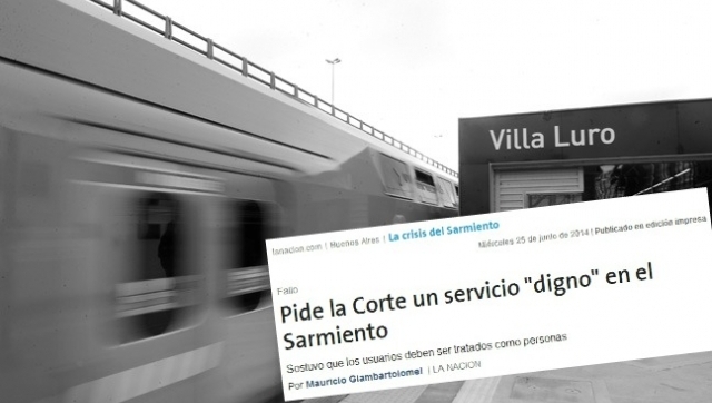 La Nación oculta las obras que se realizan en el Sarmiento