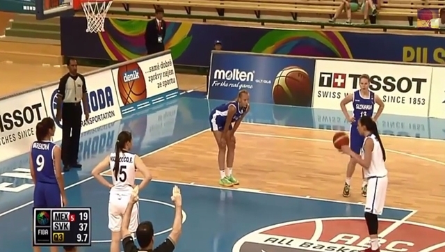 Jugada surrealista en mundial juvenil de basquet femenino