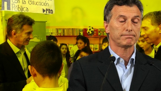 El cuento del tío Macri: ofreció vacantes truchas en escuelas