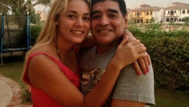 Maradona ratificó la denuncia contra su ex Rocío Oliva