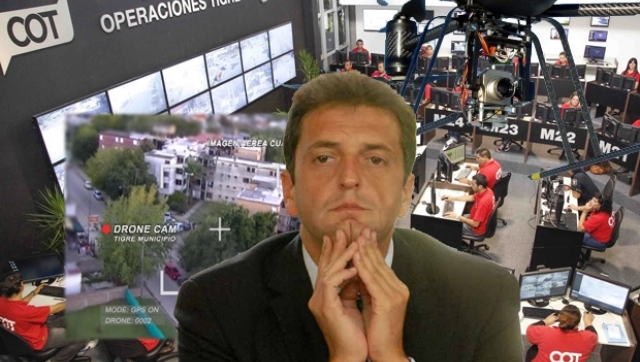 De película: Sergio Massa tiene drones espía en Tigre