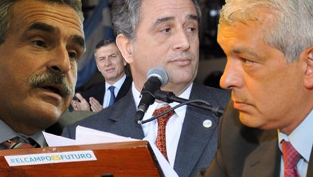 El discurso de Etchevehere cruzado por Rossi y Domínguez