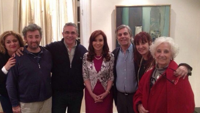 Cristina y su emotiva crónica del encuentro con Estela y Guido