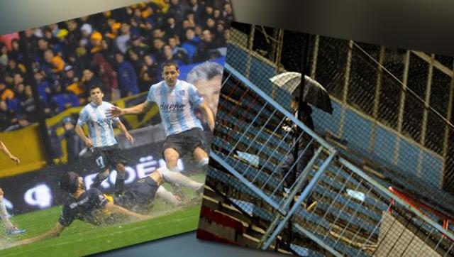 La lluvia complicó más el calendario para Boca y River 