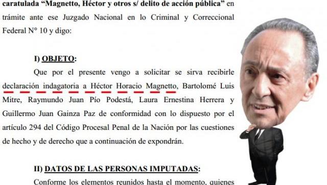Papel Prensa: piden citar a indagatoria al CEO de Clarín, Héctor Magnetto