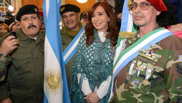 Ex combatientes levantarán el acampe en Plaza de Mayo luego del discurso de Cristina