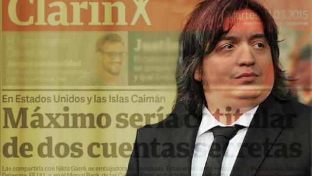 Todos los datos truchos que usó Clarín para inventar la denuncia contra Máximo 