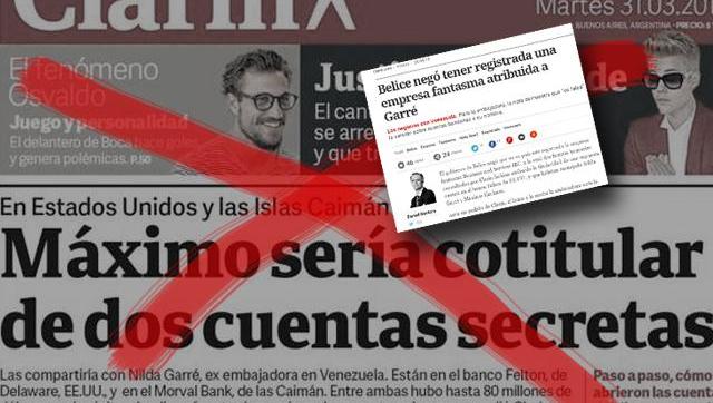 Tibia rectificación de Clarín tras la desmentida de las cuentas truchas de Máximo