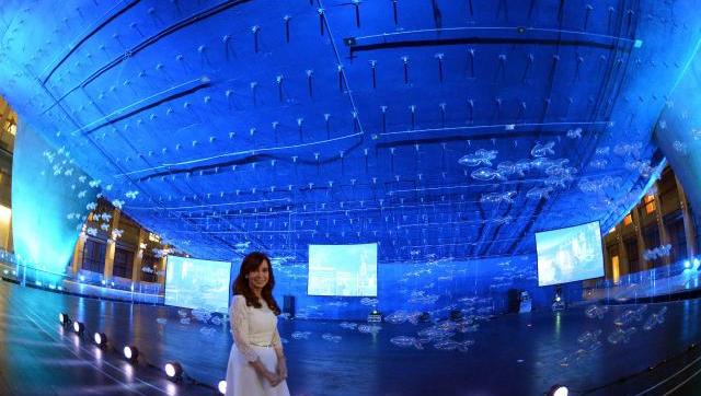 Cristina inauguró el Centro Cultural Kirchner, el mayor de América latina