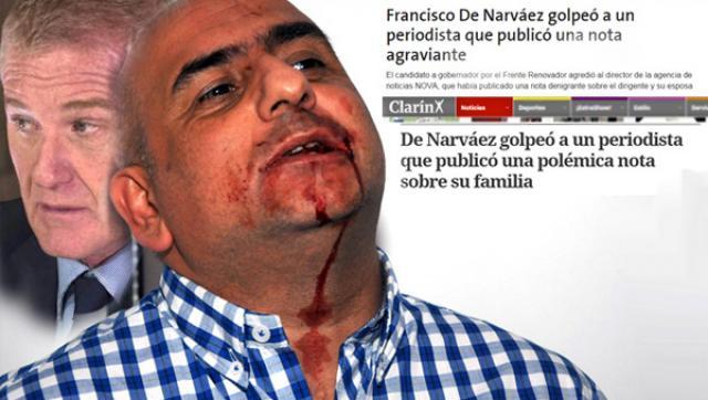No está mal darle una paliza a periodista si escribe nota ofensiva dijeron Clarín y Nación