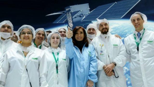 Cristina lanzará al espacio el segundo satélite a fines de septiembre