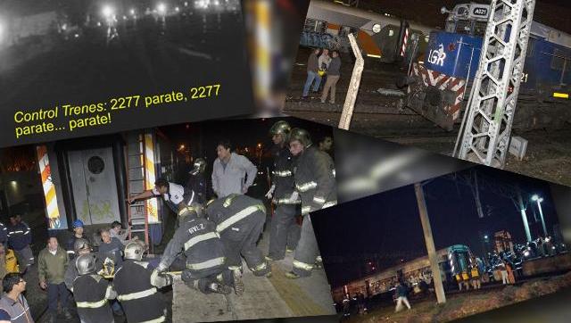 Choque de trenes en Temperley: detuvieron al maquinista y a su ayudante