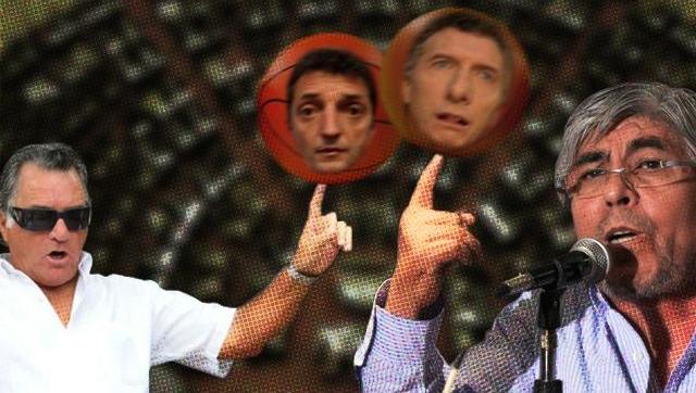 Moyano y Barrionuevo jugaron sus fichas en las listas de Massa y Macri