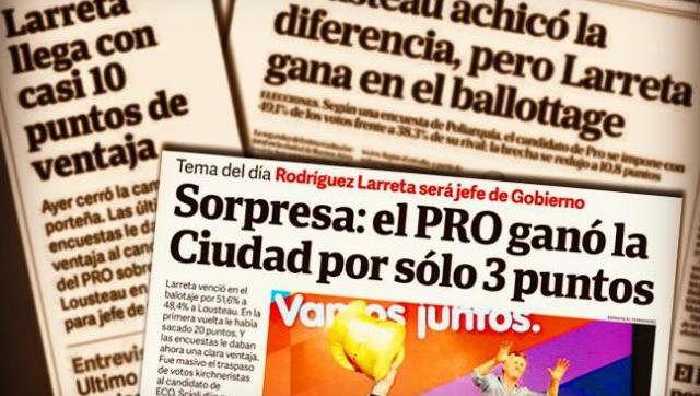 Las excusas de los encuestadores ante el papelón en la Ciudad