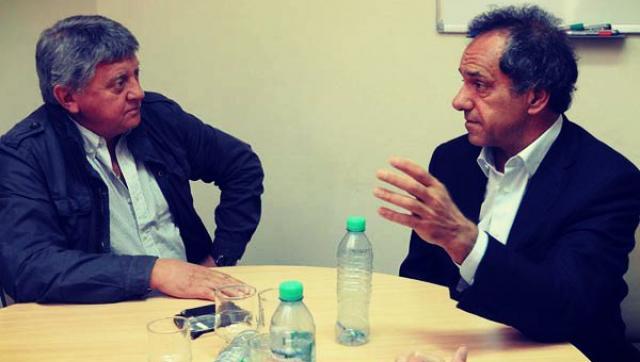 Scioli “es el mejor para representar al peronismo”, dijo el máximo referente delasotista 