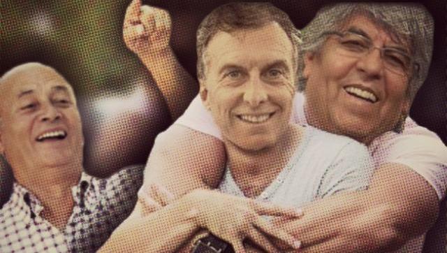 El Momo lo hizo: logró que Macri y Moyano compartan acto de nuevo