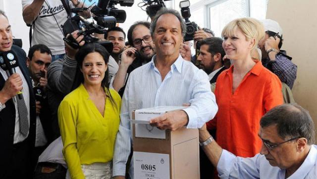 Scioli: “Tengo mucha confianza de que la gente votará en defensa de su futuro”