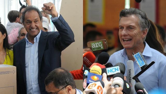 Primeros resultados oficiales: Macri alcanza el 54% y supera a Daniel Scioli