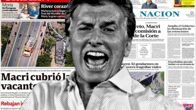 Periodismo militante: lo que avalan y lo que ocultan Clarín y La Nación